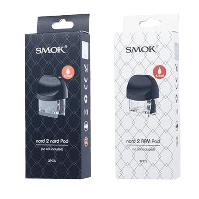 SMOK - NORD 2 - EMPTY REPLACEMENT PODS - 3PK - main product image